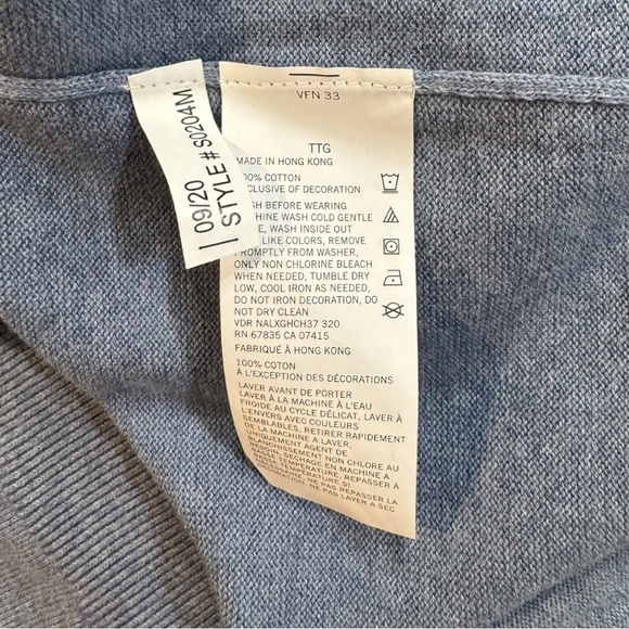 NWT Nautica Men’s 2XL Big & Tall Quarter-Zip Pullover Sweater – Blue - Picture 6 of 7